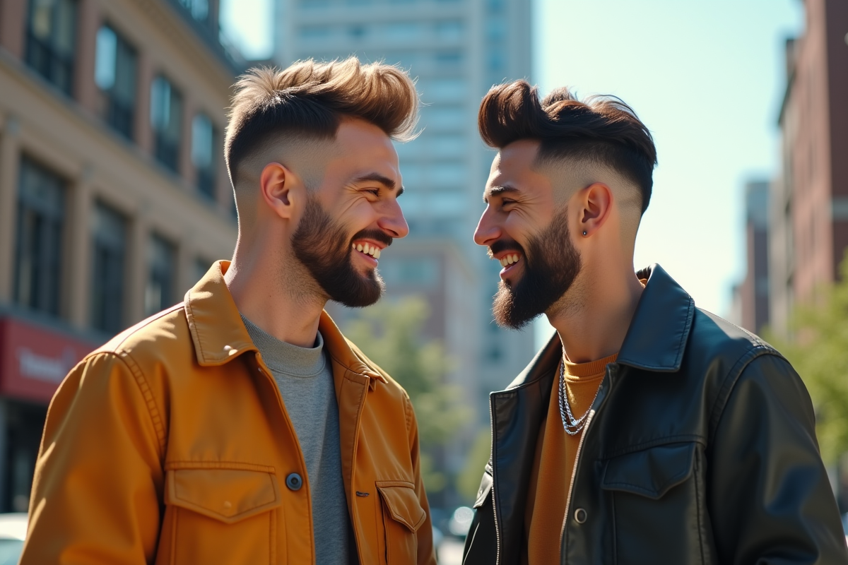coiffure homme