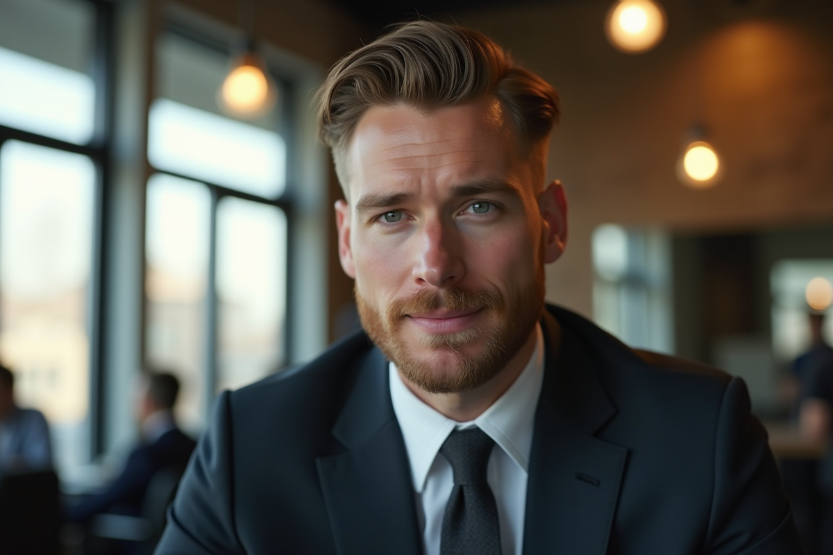 coiffure masculine